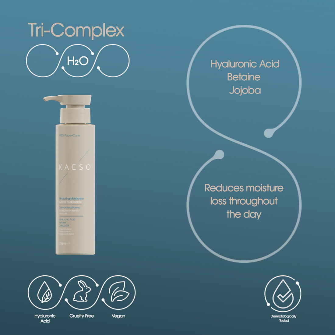 Kaeso Hydrating Moisturiser 495ml