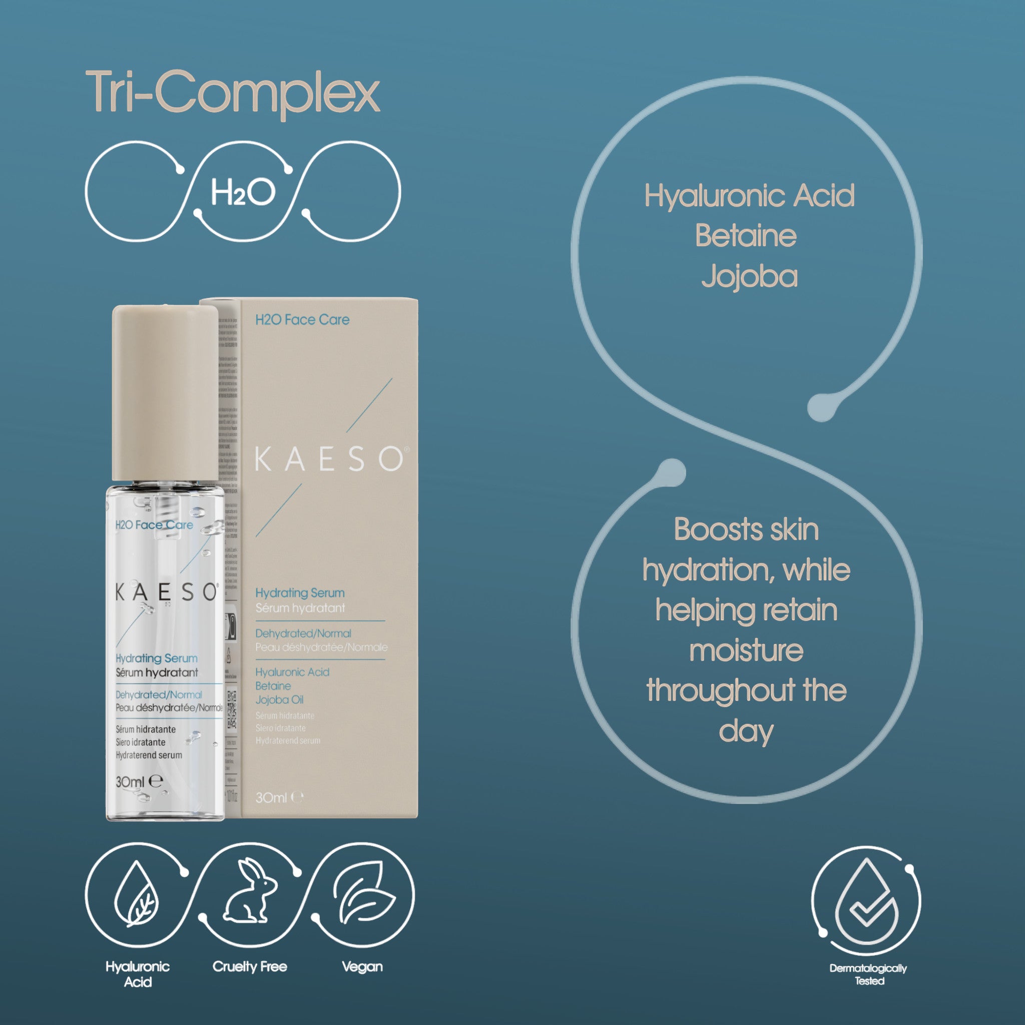 Kaeso H2O Hydrating Serum 30ml