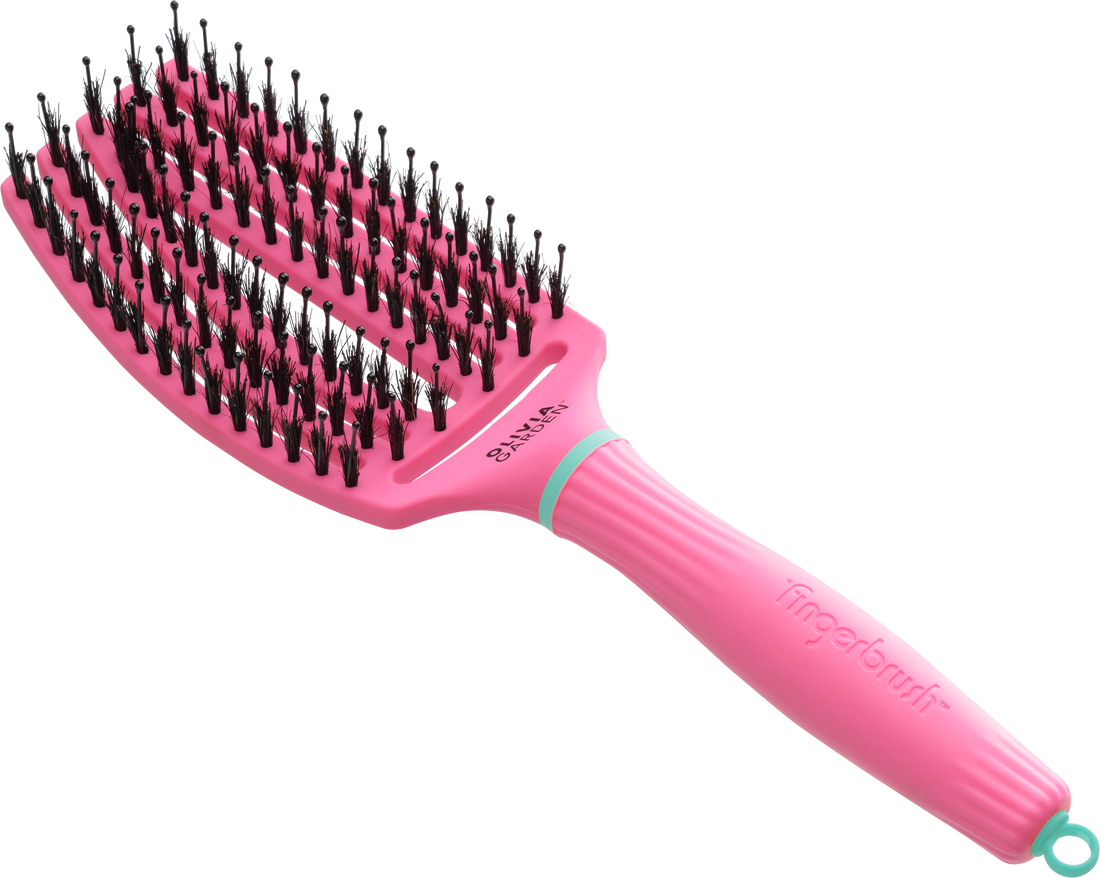 Olivia Garden Fingerbrush Care Iconic Boar & Nylon