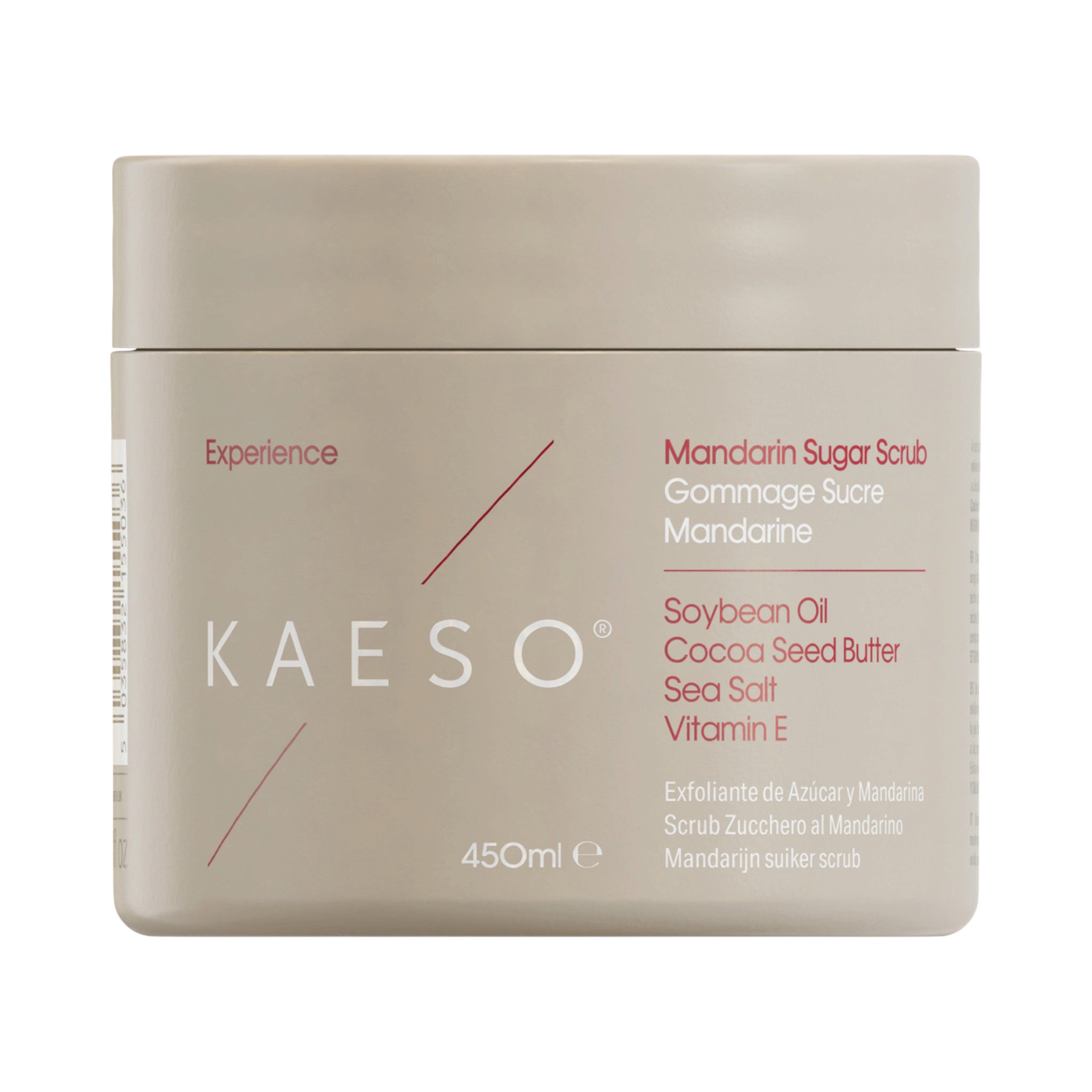 Kaeso Experience Mandarin Sugar Scrub 450ml