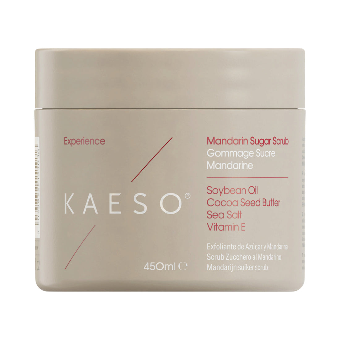 Kaeso Experience Mandarin Sugar Scrub 450ml
