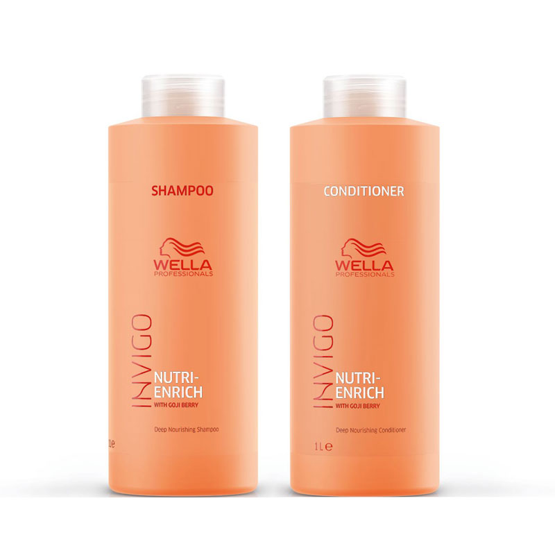 Wella INVIGO Nutri-Enrich Shampoo & Conditioner Duo Packs