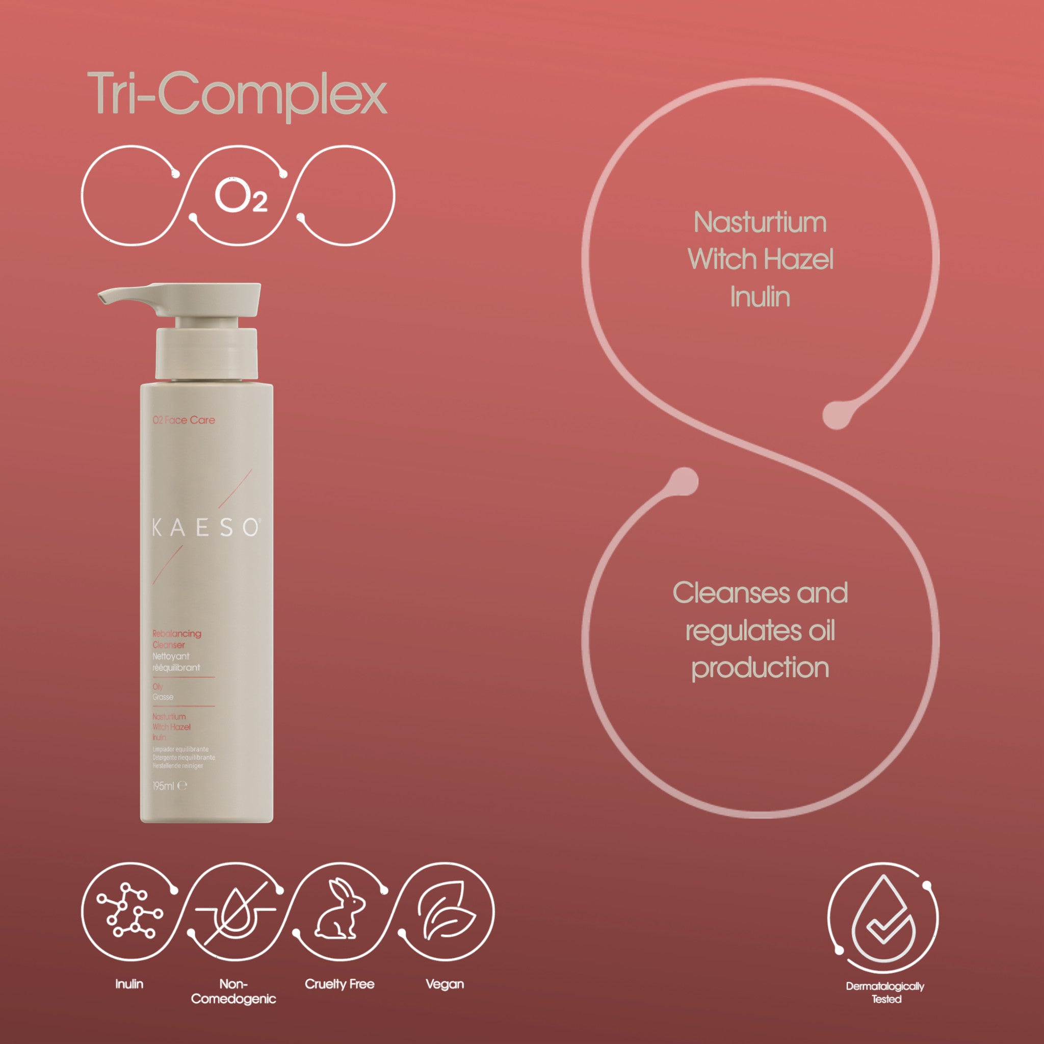Kaeso 02 Rebalancing Cleanser 195ml