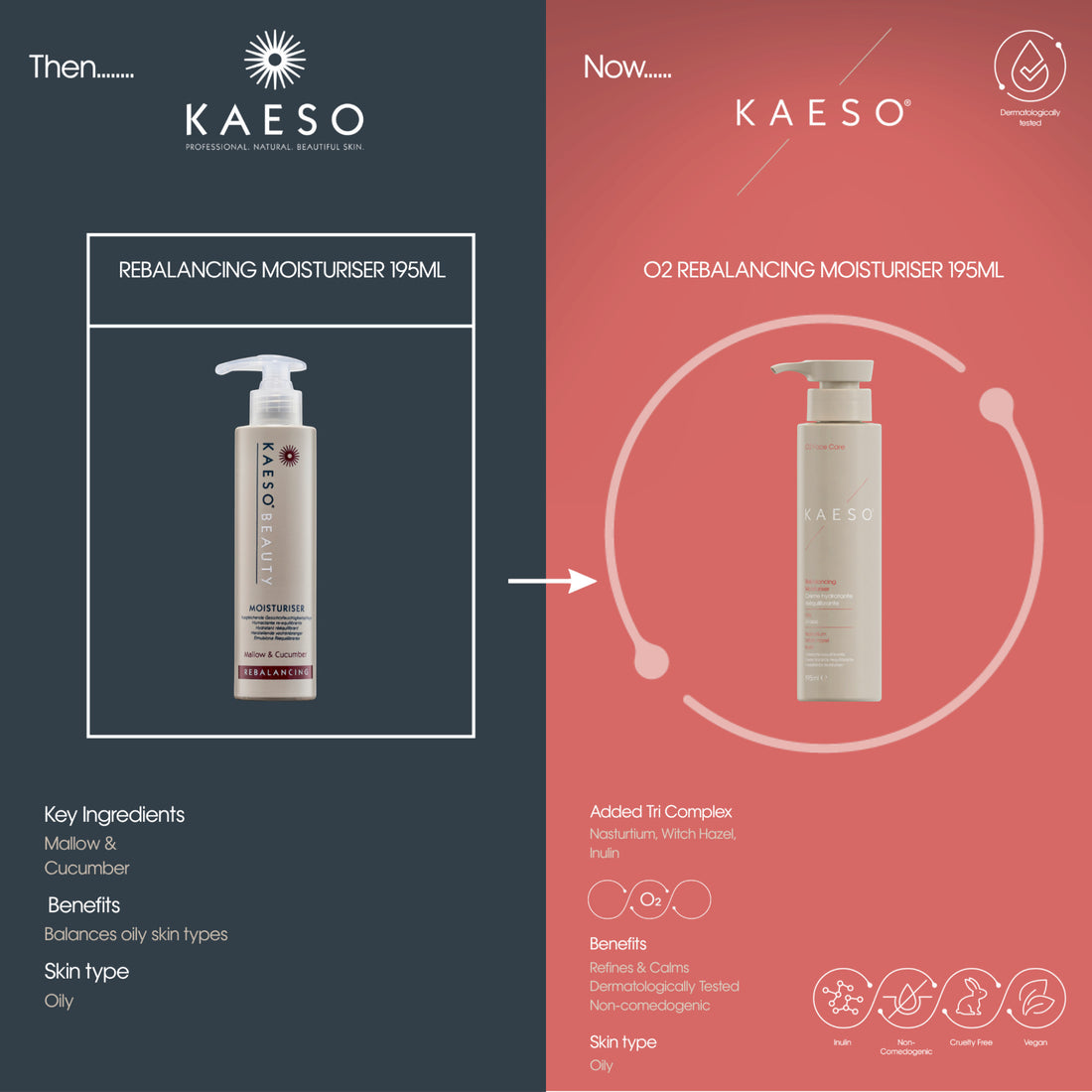 Kaeso 02 Rebalancing Moisturiser 195ml