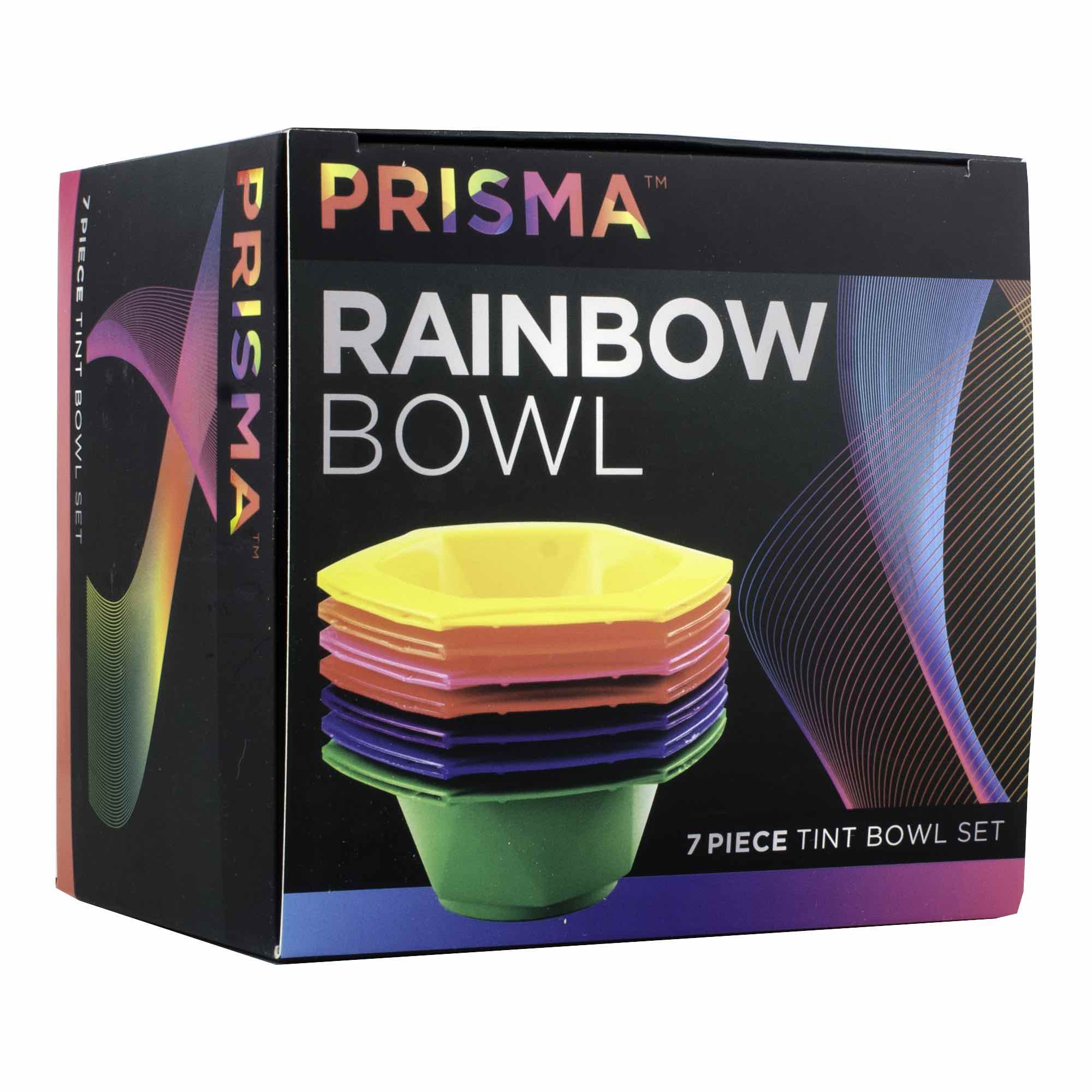 Rainbow Tint Bowls - 7 Piece