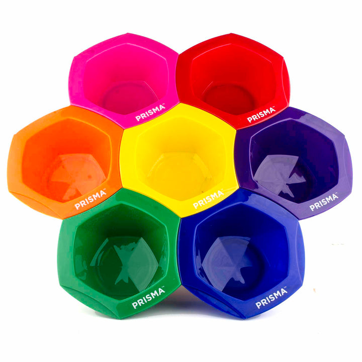 Rainbow Tint Bowls - 7 Piece