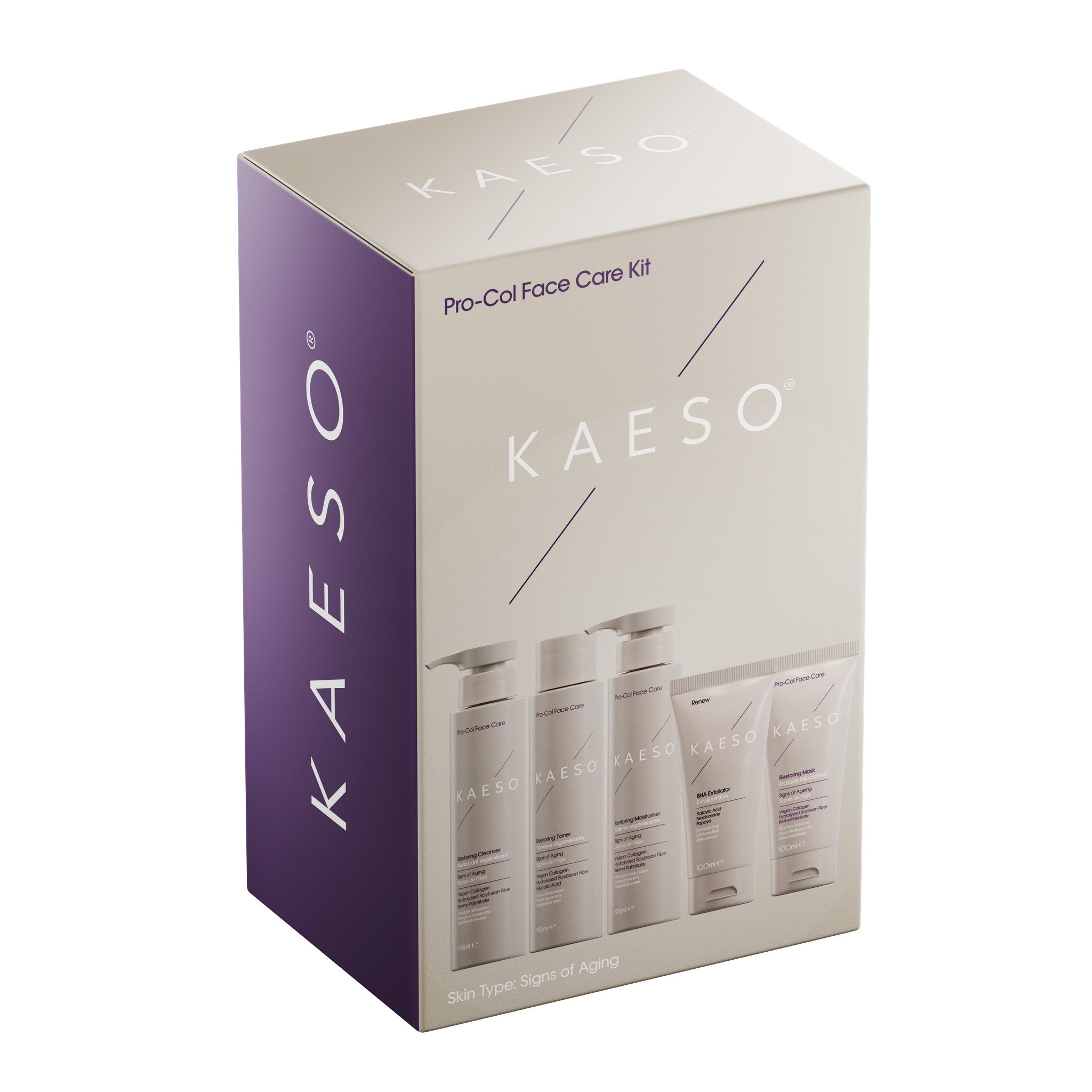 Kaeso Pro Col Anti Age Face Care Kit