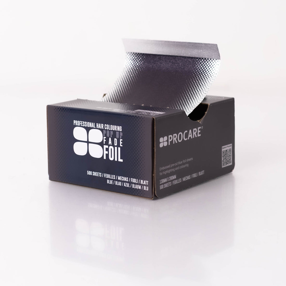 Procare Embossed Pop-Up BLUE  Foil 130mm x 280mm -500 sheets