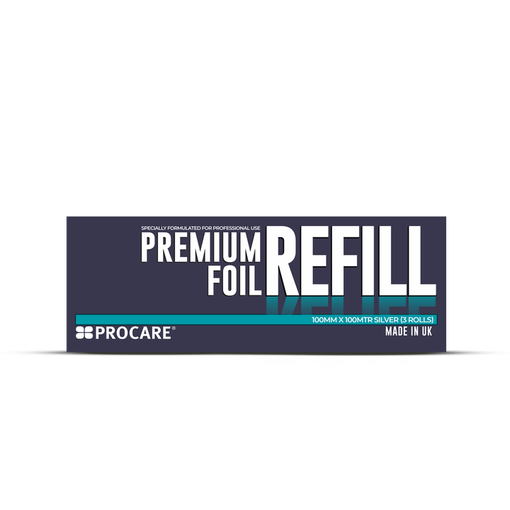 Procare Premium Silver Refill 3 Rolls Foil 100mm x 100m