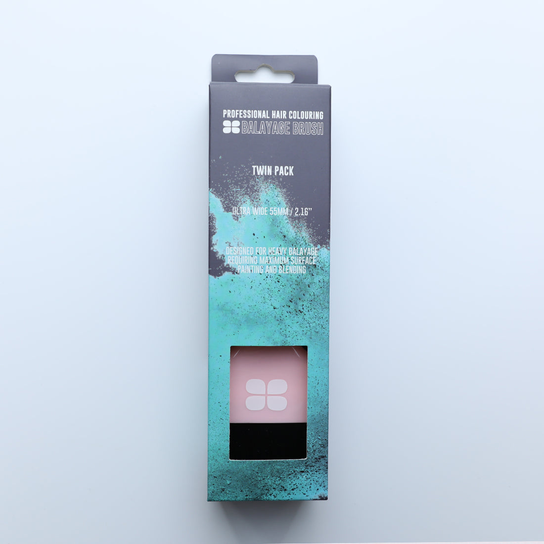 Procare Balayage twin Brush set in Grey/Pink