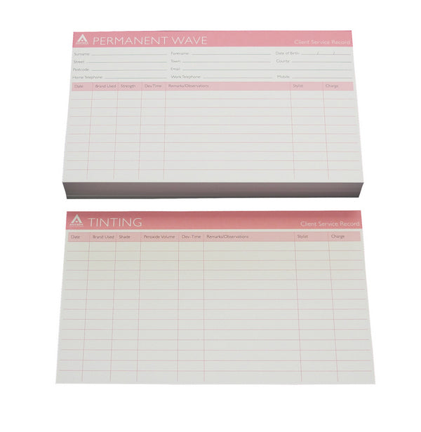 Agenda Record Cards
