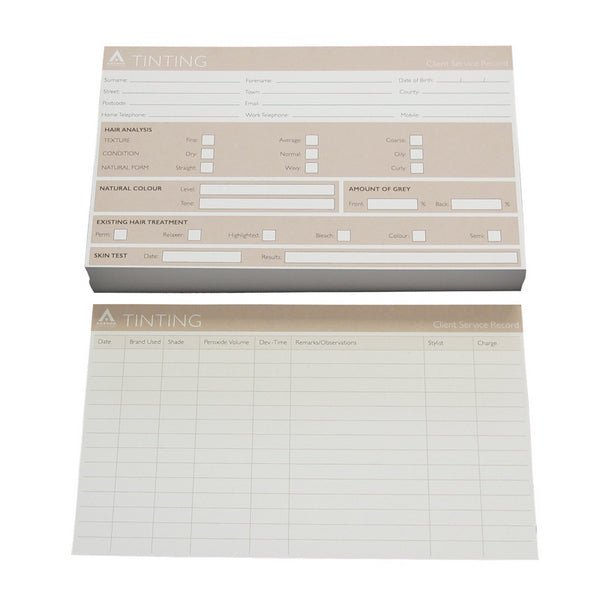 Agenda Record Cards