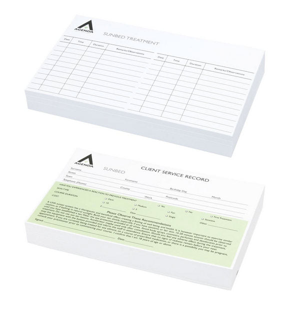 Agenda Record Cards