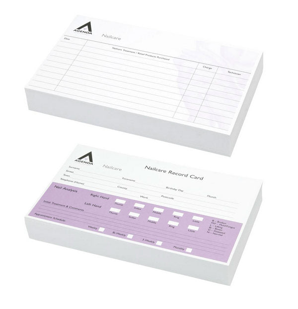 Agenda Record Cards