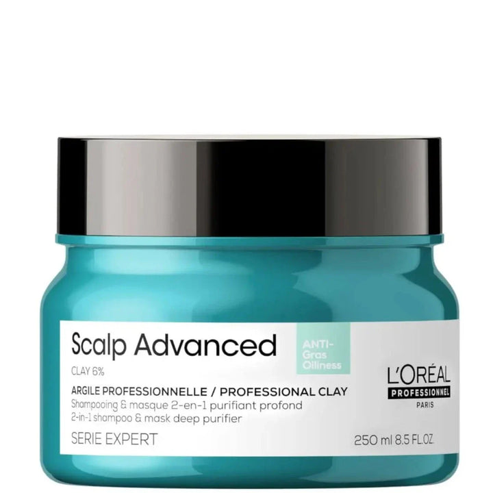 L'Oreal Serie Expert Scalp Advanced 2 in 1  Deep Purifier Clay Mask 200ML OR 500ML