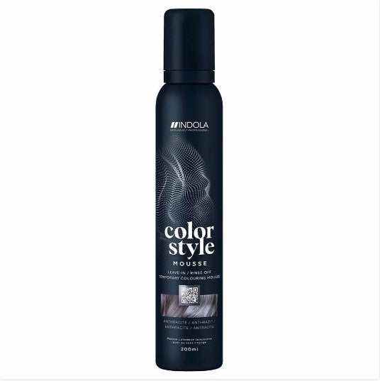 Indola Coloured Mousse -Anthracite 200ml
