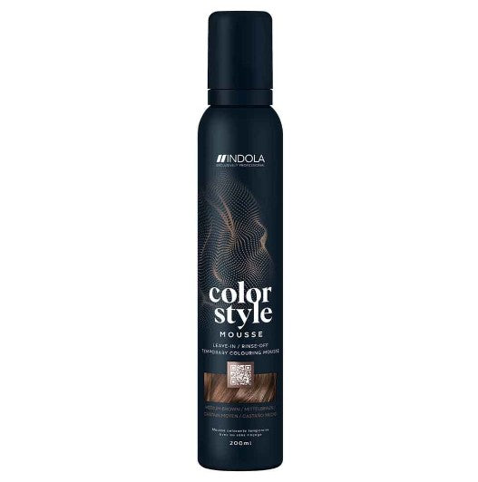 Indola Coloured Mousse -Medium Brown 200ml