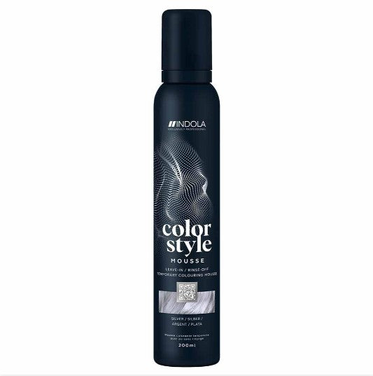 Indola Coloured Mousse -Silver 200ml