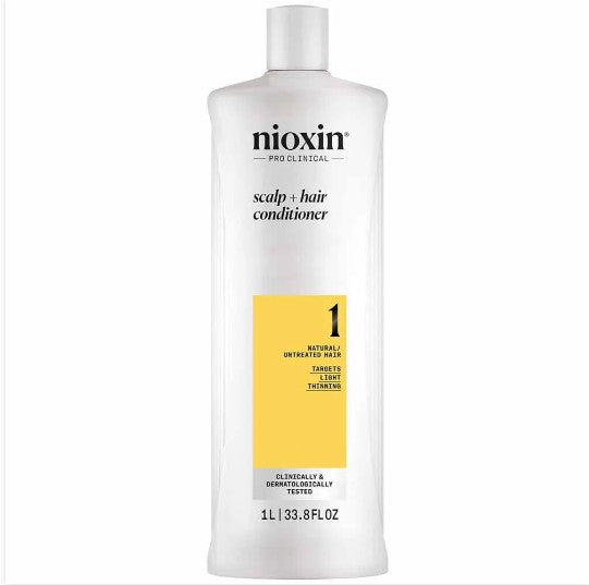NIOXIN System 1 Conditioner for Natural Hair with Light Thinning 1000ml