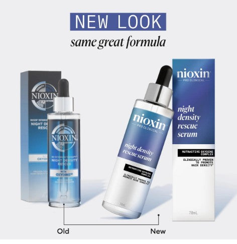 NIOXIN Night Density Rescue Serum 70ml