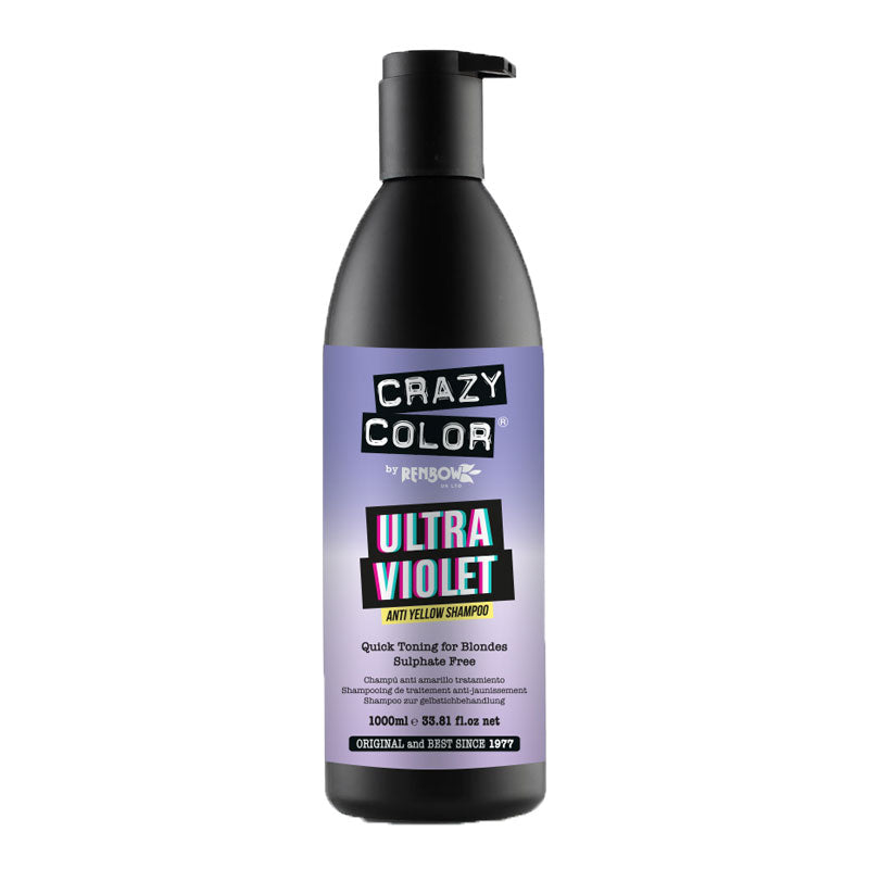Crazy Color No Yellow Shampoo Ultraviolet