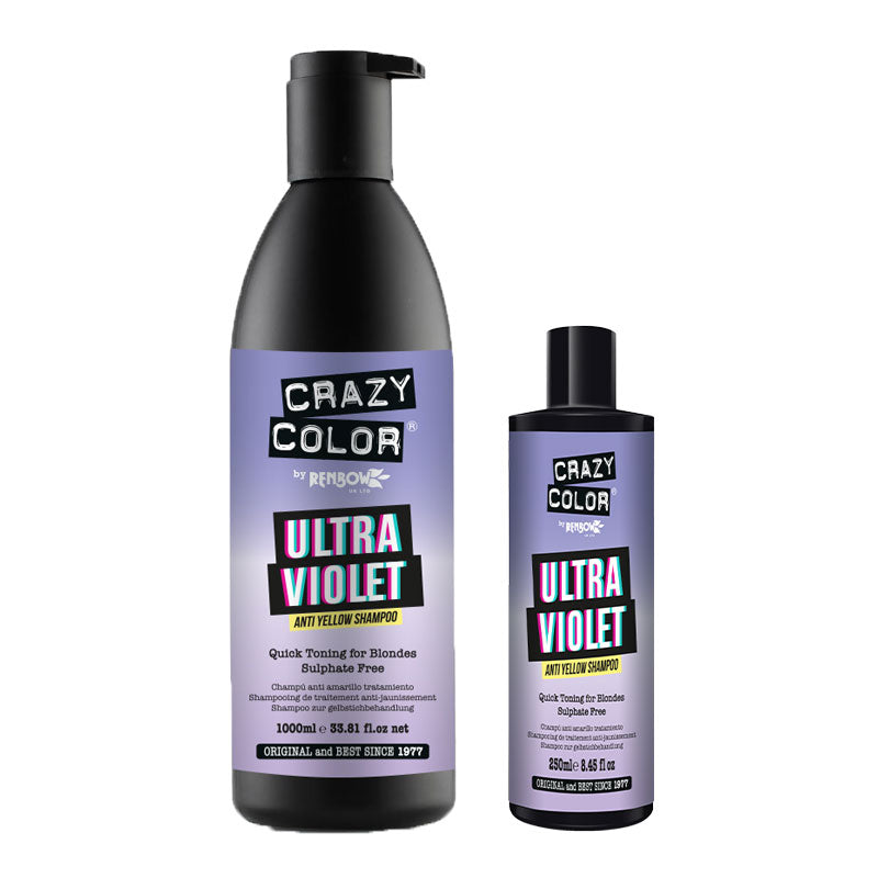 Crazy Color No Yellow Shampoo Ultraviolet