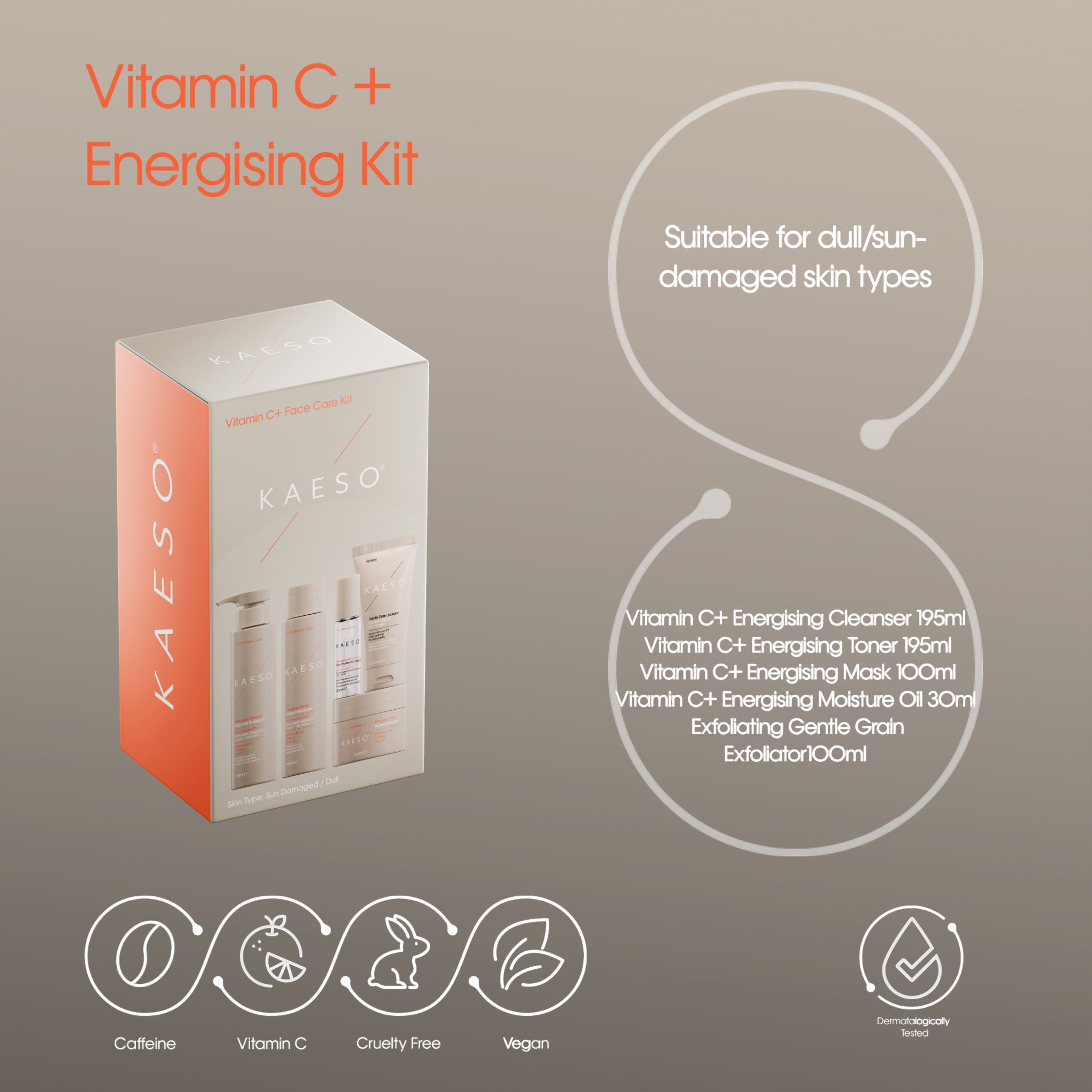 Kaeso Vitamin C+ Energising Kit