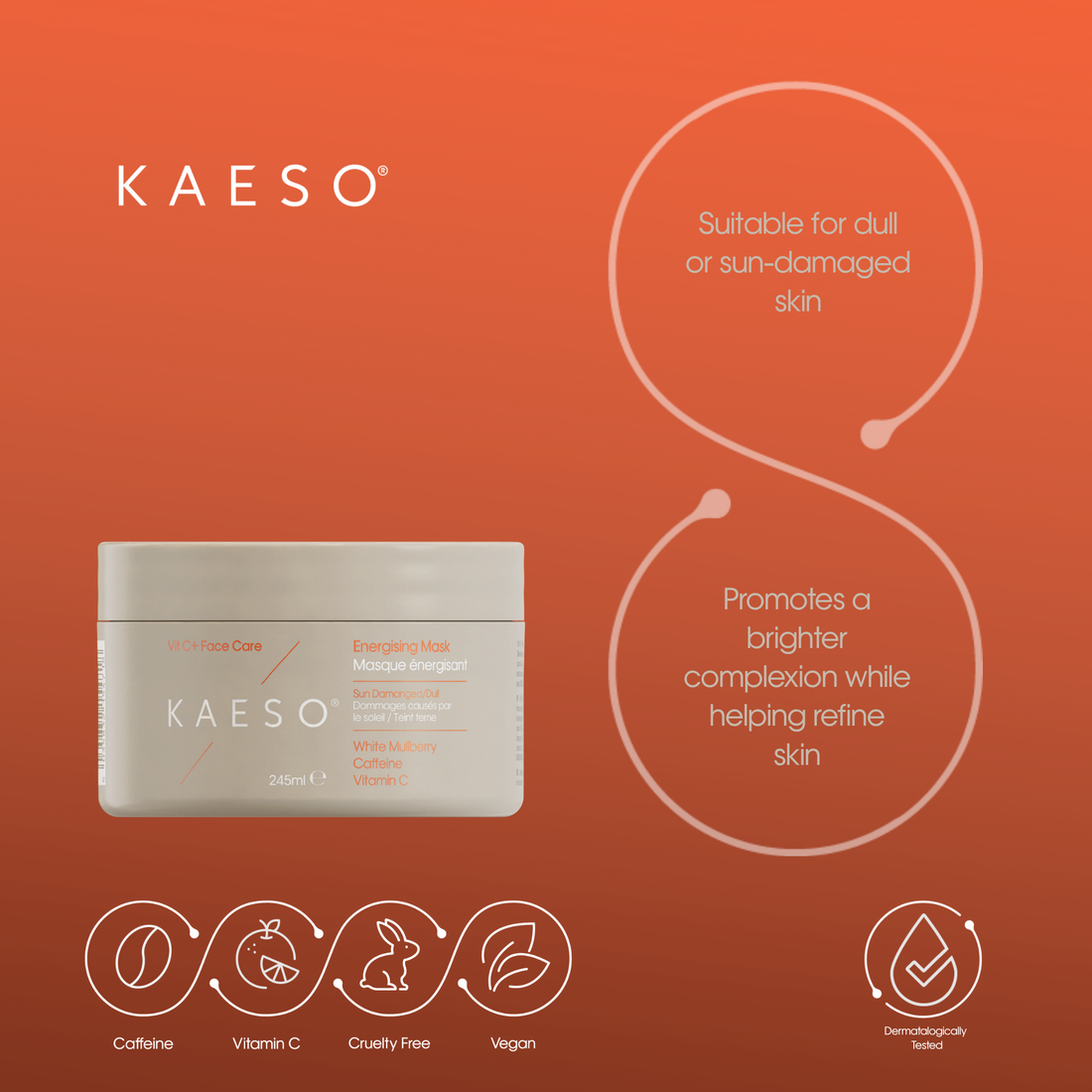 Kaeso Energising Mask 250ml