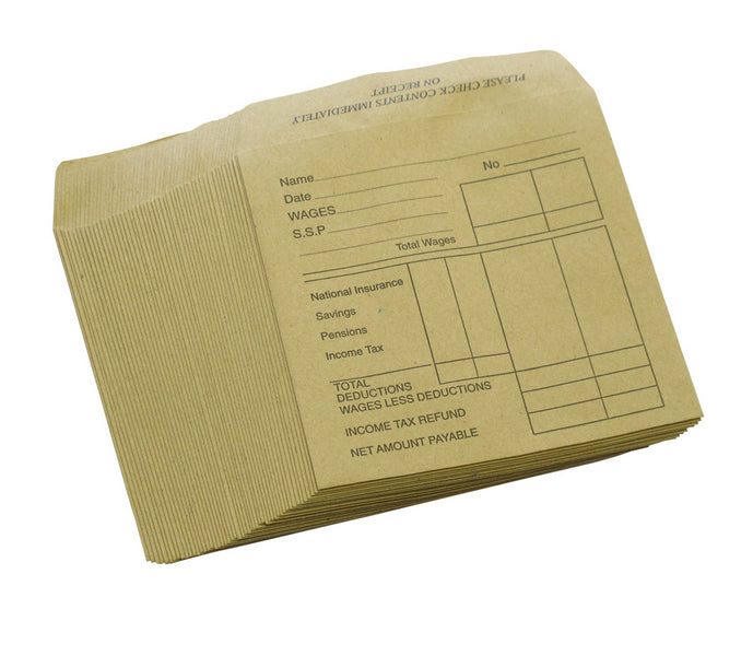 Agenda Wage Envelopes