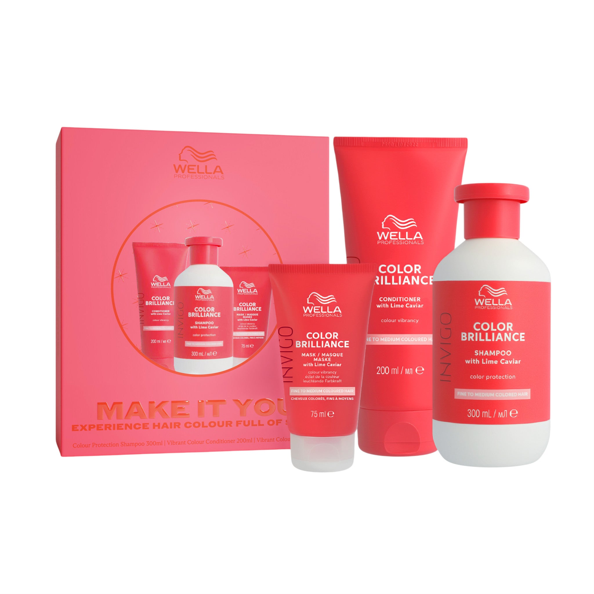 Wella Professionals Color Brilliance Make it You Haircare 3 Piece Gift Set