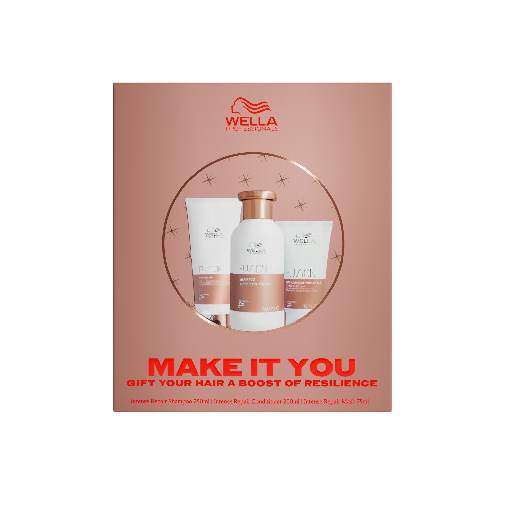 Wella Professionals Fusion Intense Repair Make It You Haircare 3 Piece Gift Set