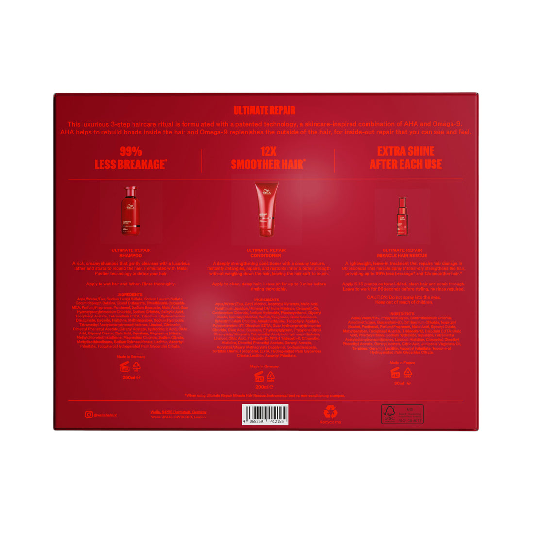 Wella Professionals Ultimate Repair Make it Strong Haircare Gift Set