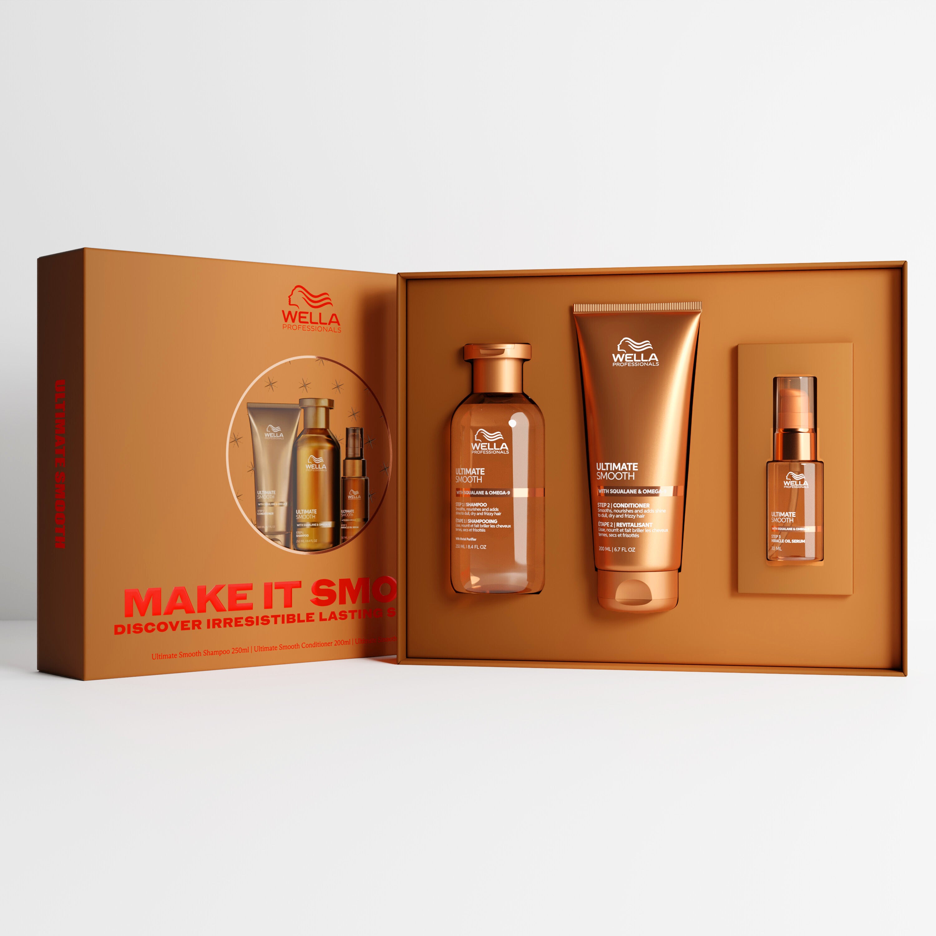 Wella Professionals Ultimate Smooth Make It Smooth Haircare Gift Set