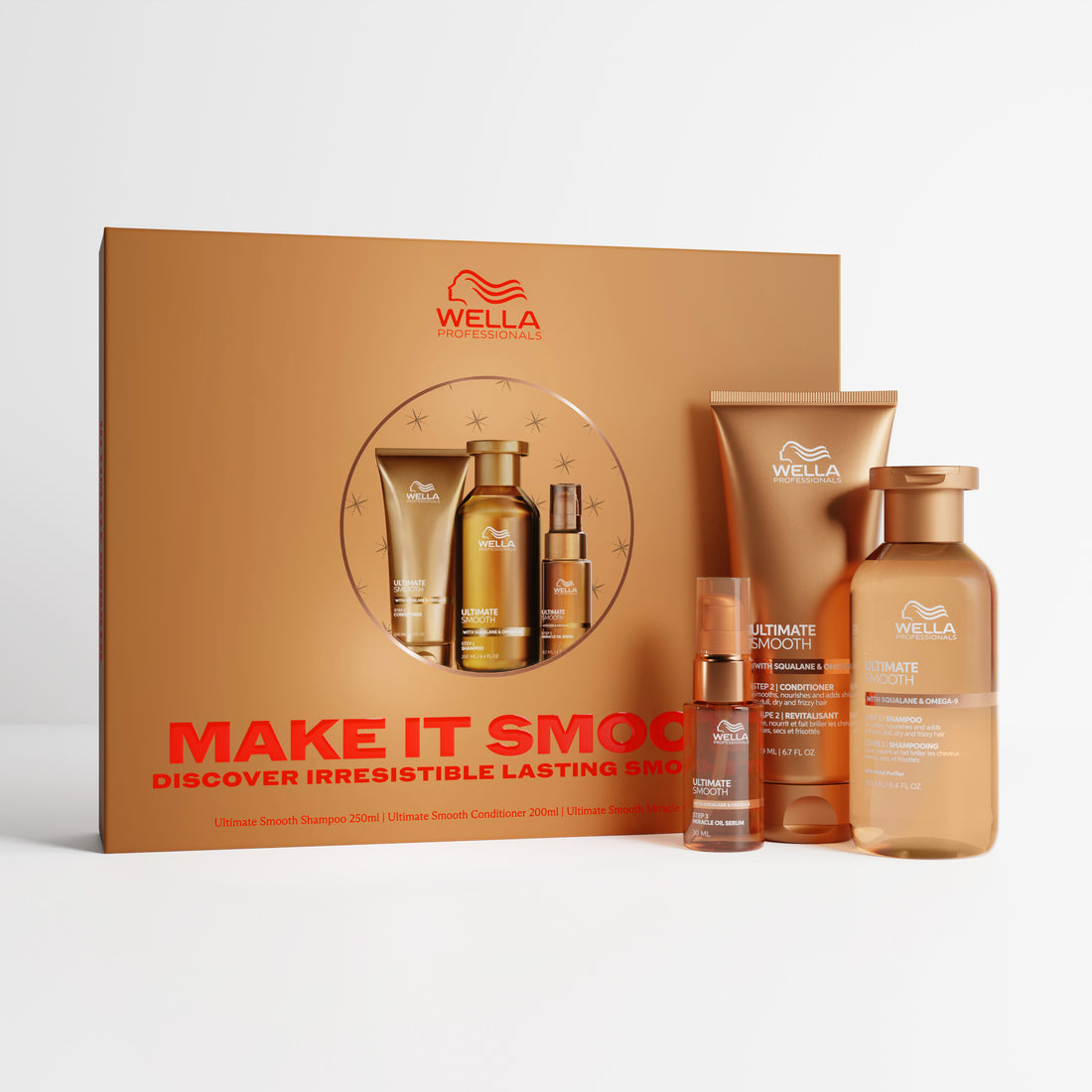 Wella Professionals Ultimate Smooth Make It Smooth Haircare Gift Set