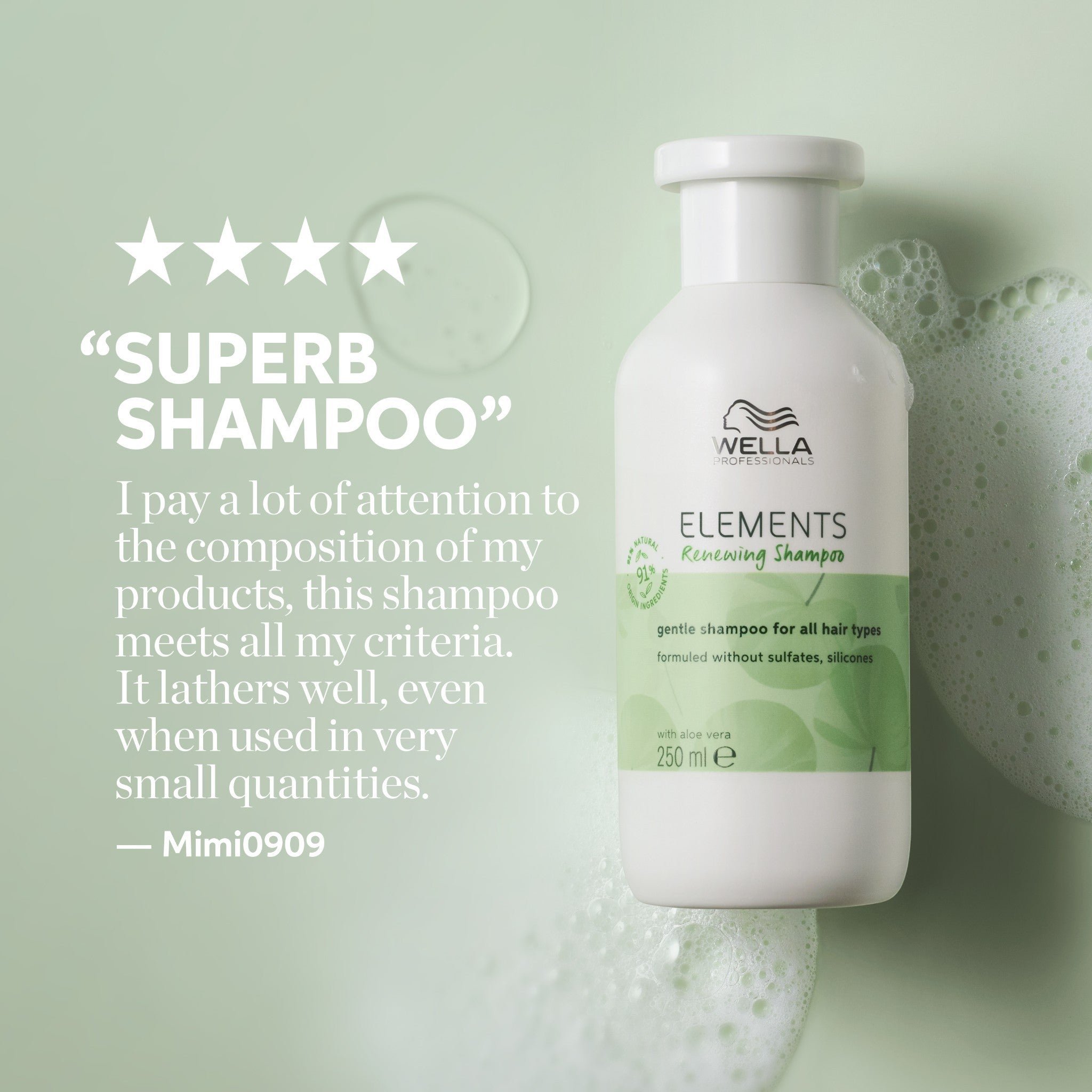Wella Professionals Elements Renewing Shampoo 250ml