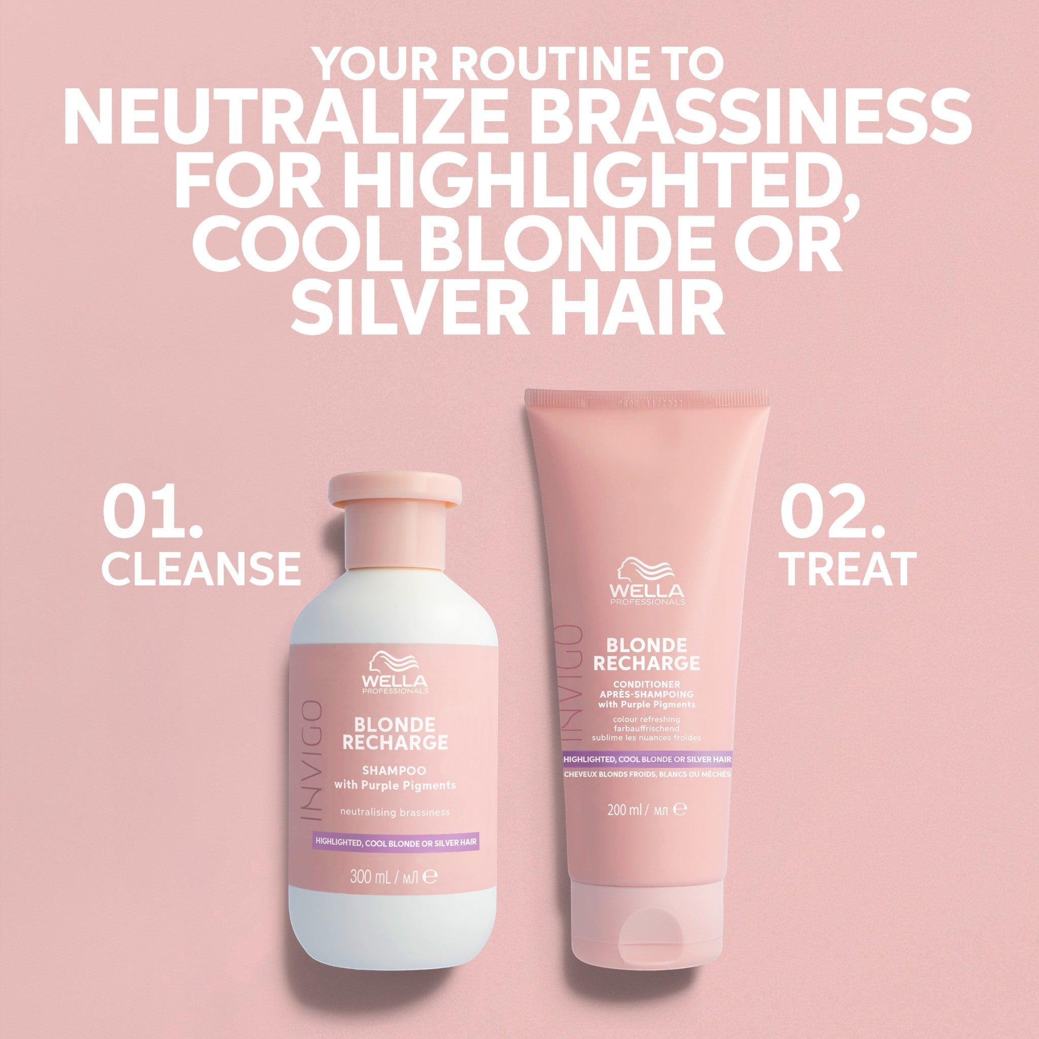 Wella INVIGO Blonde Recharge Conditioner 200ml