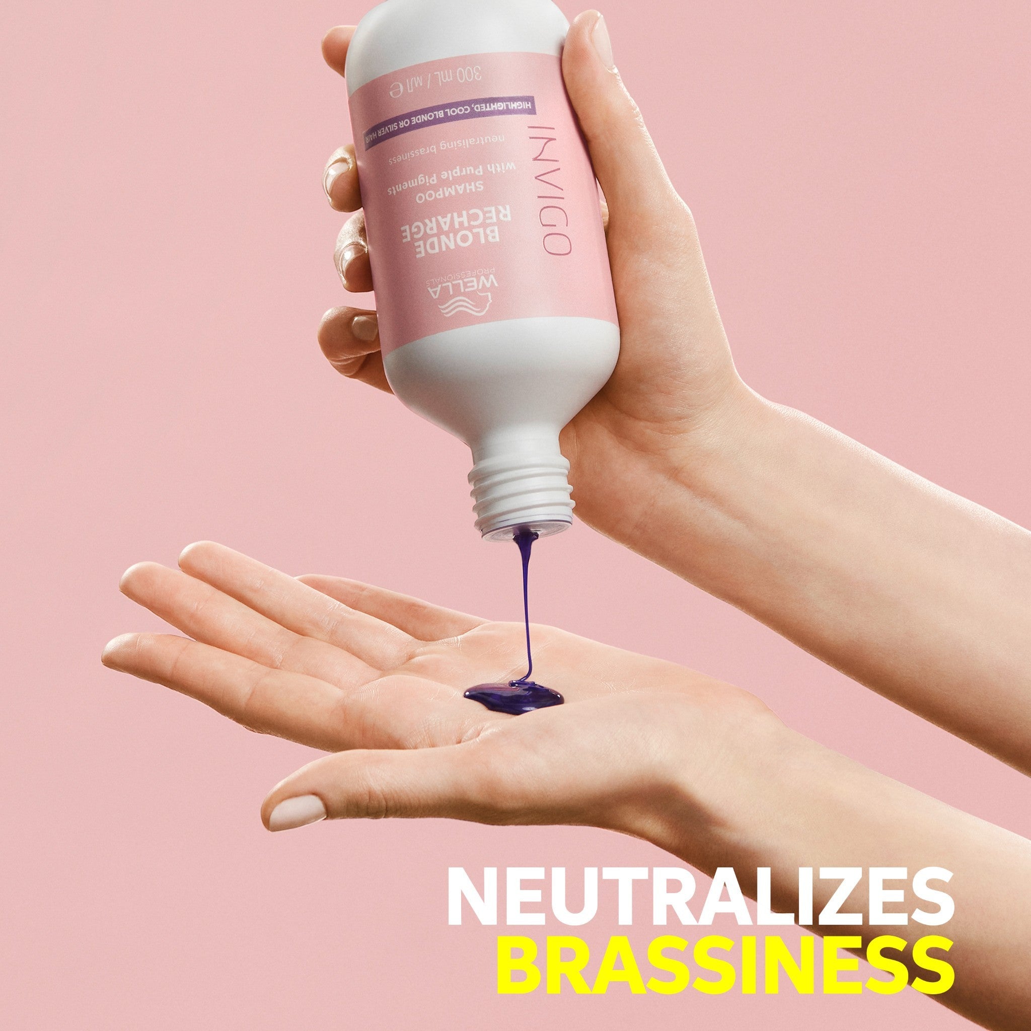 Wella INVIGO Blonde Recharge Cool Shampoo 1000ml