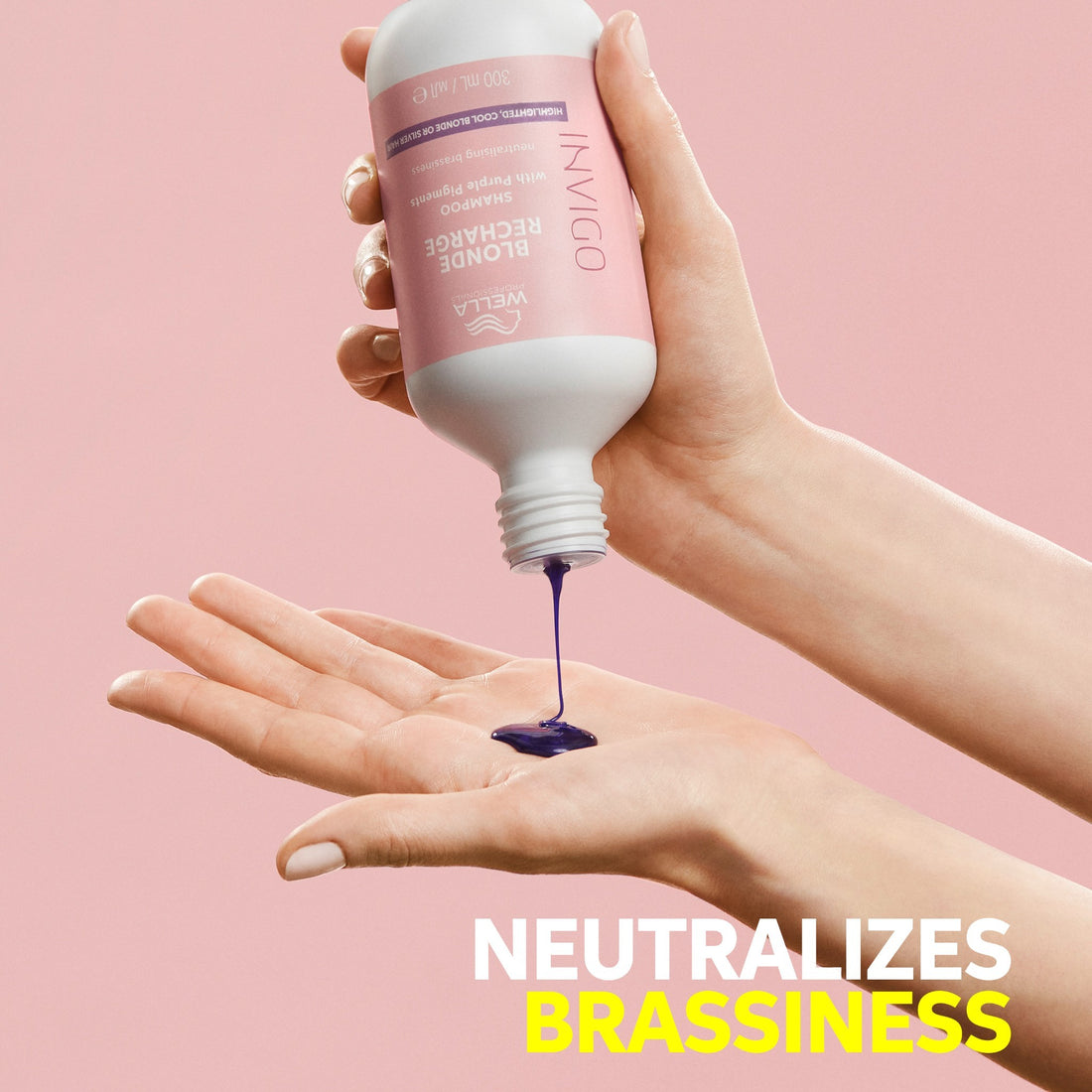 Wella INVIGO Blonde Recharge Cool Shampoo 1000ml