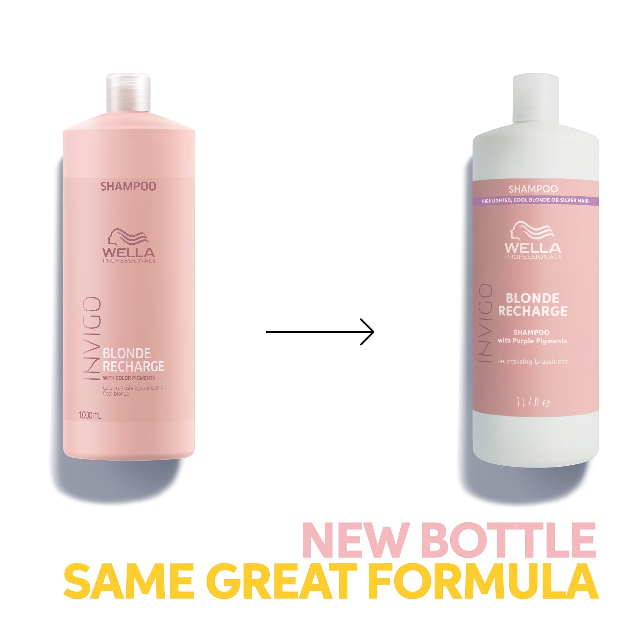 Wella INVIGO Blonde Recharge Cool Shampoo 1000ml