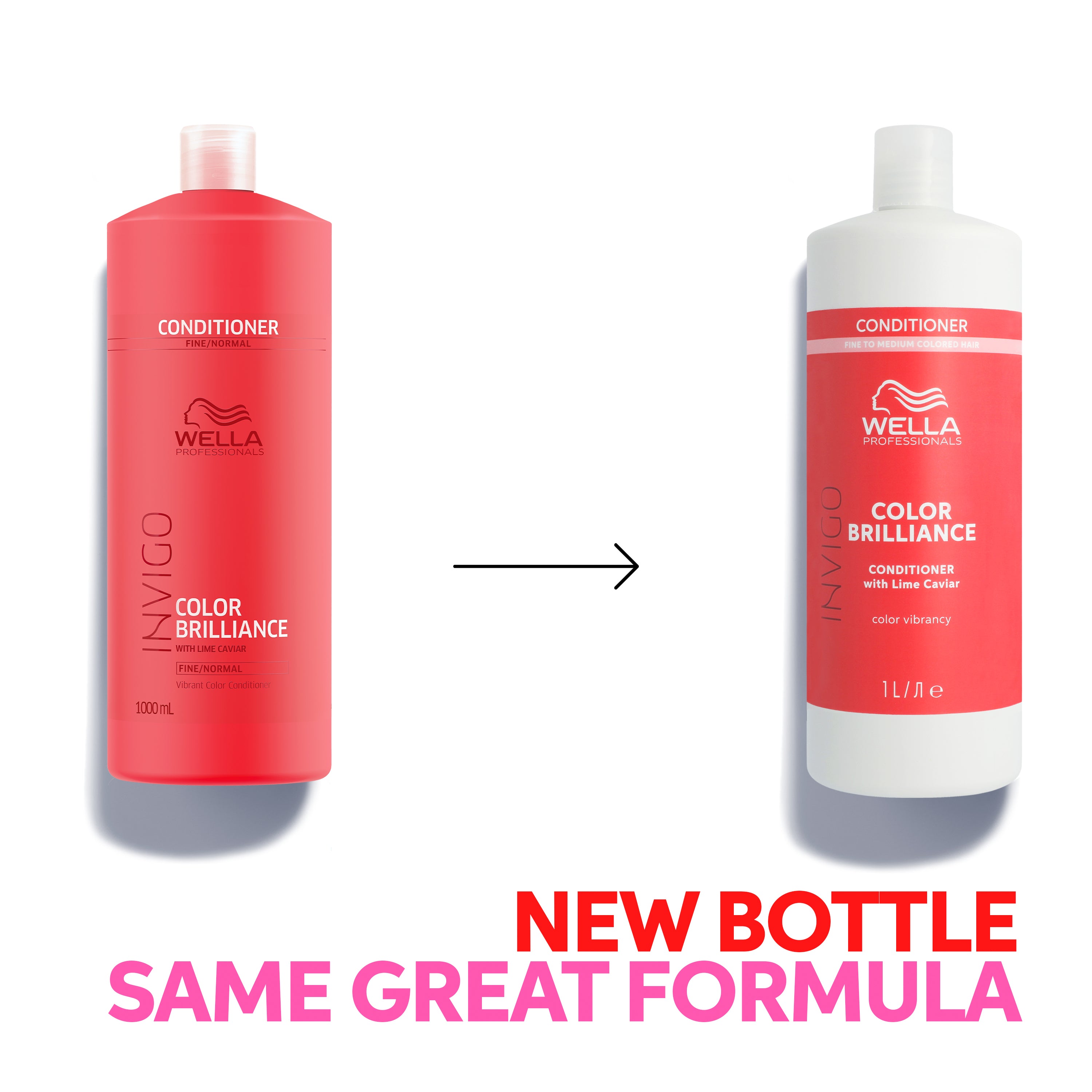 Wella INVIGO Brilliance Shampoo & Conditioner Fine Duo Packs with Pumps 1000ml