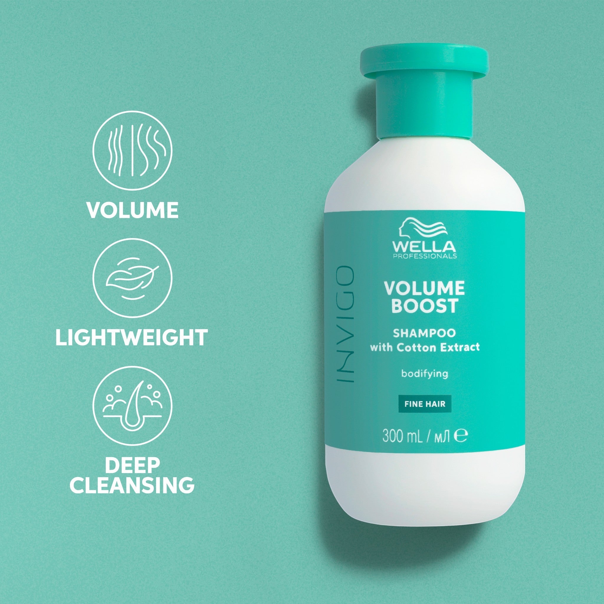 Wella INVIGO Volume Boost Bodifying Shampoo 300ml