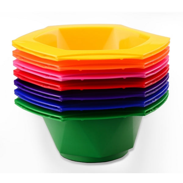 Rainbow Tint Bowls - 7 Piece