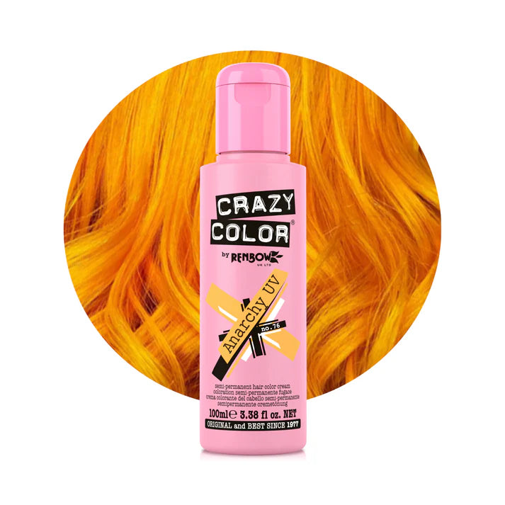 Crazy Color Semi Permanent Hair Colour 100ml - various shades