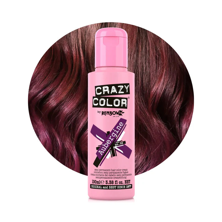 Crazy Color Semi Permanent Hair Colour 100ml - various shades