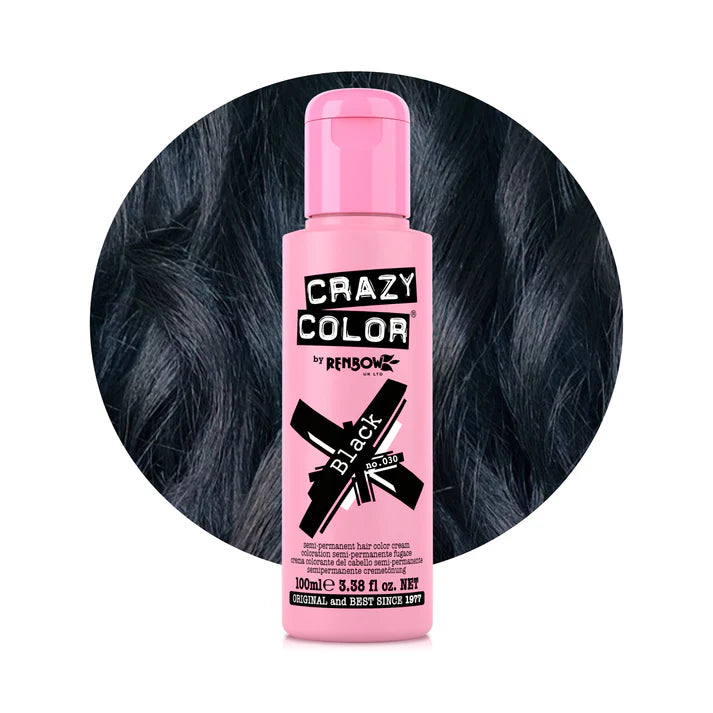 Crazy Color Semi Permanent Hair Colour 100ml - various shades