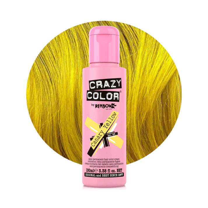 Crazy Color Semi Permanent Hair Colour 100ml - various shades