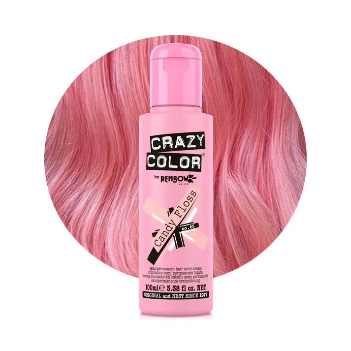 Crazy Color Semi Permanent Hair Colour 100ml - various shades