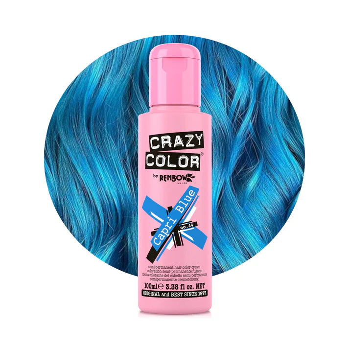 Crazy Color Semi Permanent Hair Colour 100ml - various shades