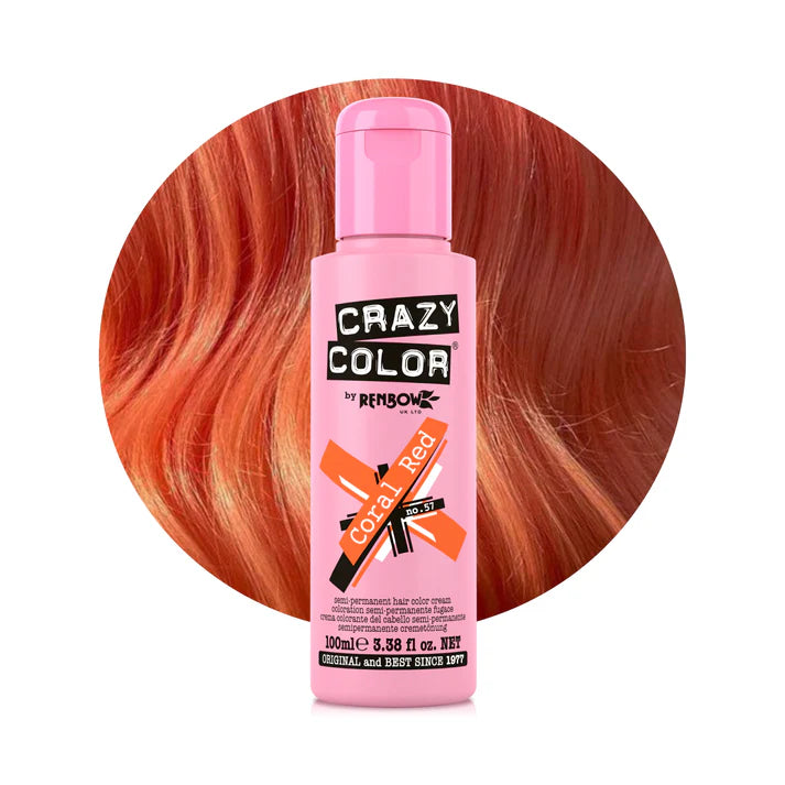 Crazy Color Semi Permanent Hair Colour 100ml - various shades