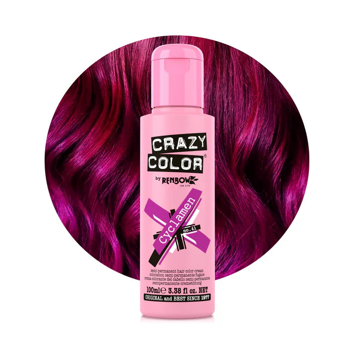 Crazy Color Semi Permanent Hair Colour 100ml - various shades